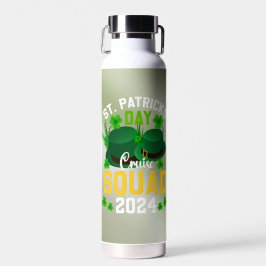 Botella De Agua Equipo de crucero personalizado del día de San Pat