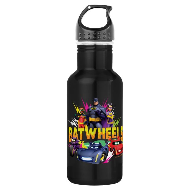 Botella De Agua Equipo de superhéroes BatUCES™ (Anverso)