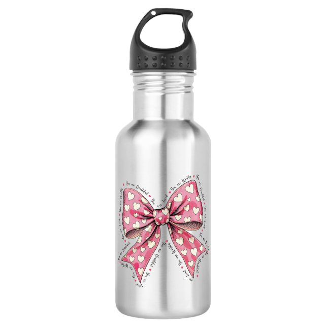 Botella De Agua eres digno de tu belleza (Anverso)