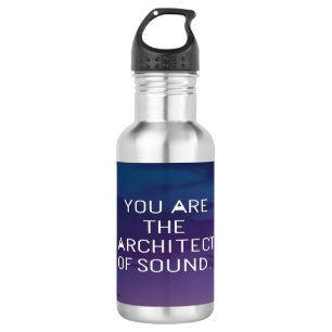 Botella De Agua Eres el Arquitecto del Sonido