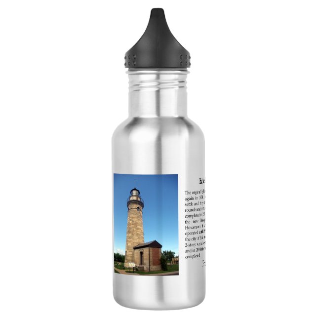 Botella de agua Erie Land Lighthouse (Izquierda)