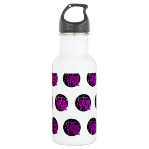 Botella De Agua Es el momento del juego - Rosa