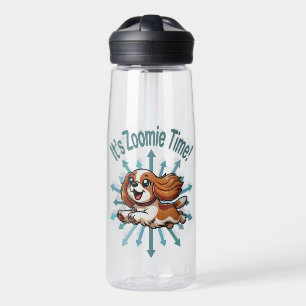 Botella De Agua Es hora de Zoomie Cavalier Spaniel