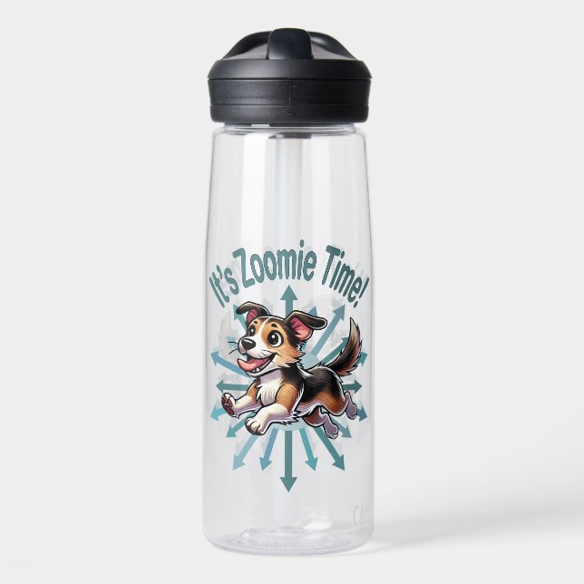 Botella De Agua Es Hora de Zoomie Mutt (Delante)