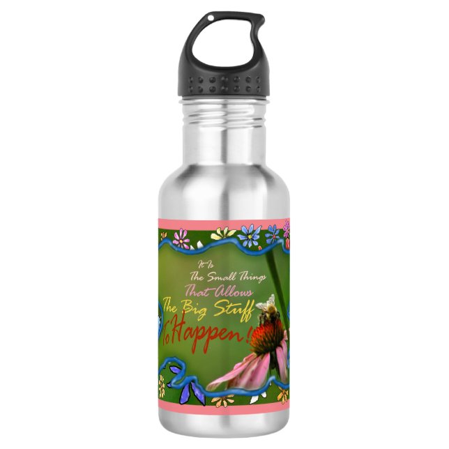 Botella De Agua Es Lo Pequeño (Anverso)