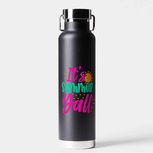 Botella De Agua Es Summer Y'all-54808 (Delantero)