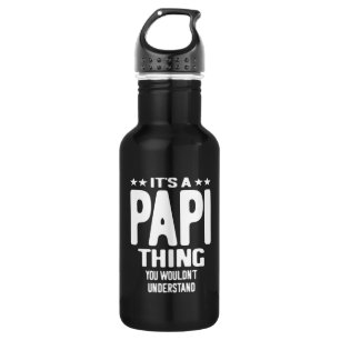 Botella De Agua Es una cosa papi Regalo de padre