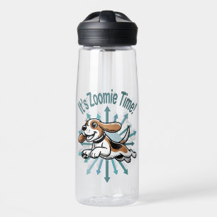 Botella De Agua Es Zoomie Time Beagle