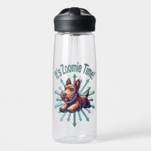 Botella De Agua Es Zoomie Time Brown Scotty