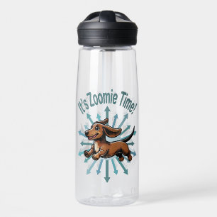 Botella De Agua Es Zoomie Time Dachshund