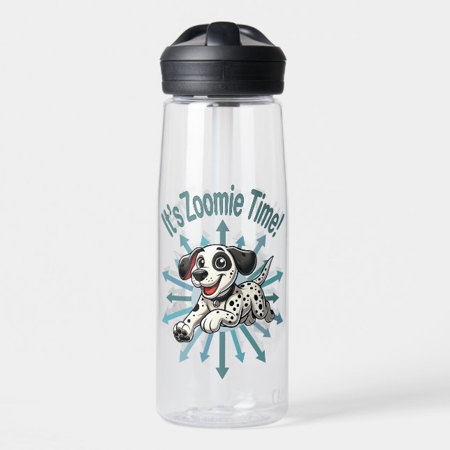 Botella De Agua Es Zoomie Time Dalmatian (Delante)