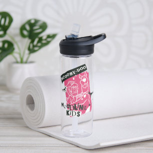 Botella De Agua Esbozo de Punk para niños con mezcolanza y escopet
