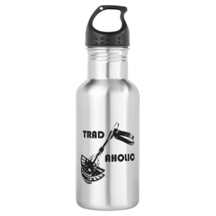 Botella De Agua Escalador de Rock Tradaholic
