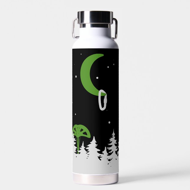 Botella De Agua Escalar Fuera De Camalot Cams (Delantero)