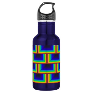 Botella De Agua Escalas cuadradas de espectro solar