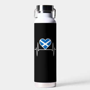 Botella De Agua Escocia: latido de la bandera de Escocia
