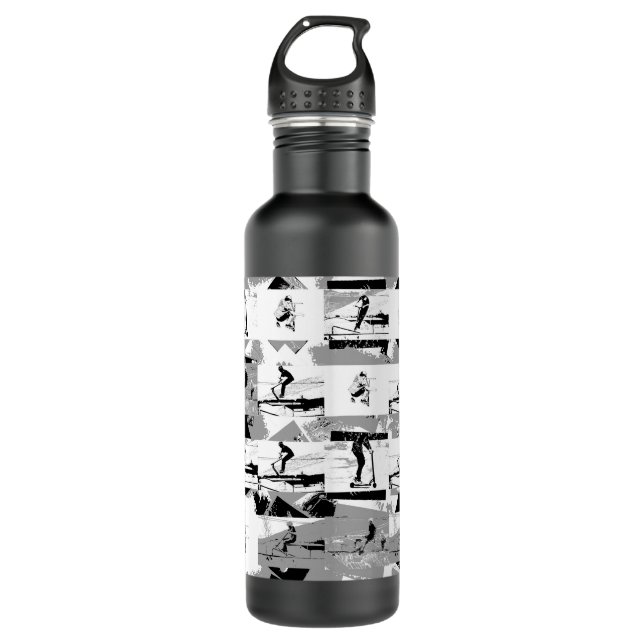 Botella De Agua Escoge por ahí - Stunt Scooter Rider (Anverso)