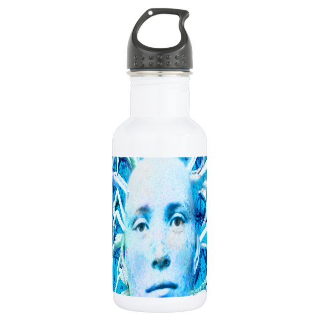 Botella De Agua Escorpión azul (Anverso)