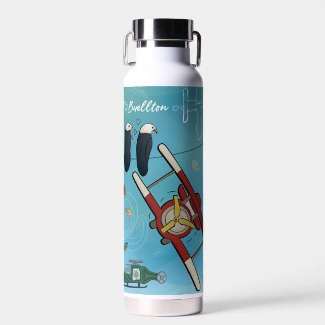 Botella de agua - escrita en el cielo (Delantero)