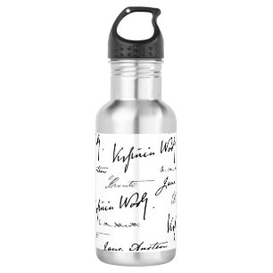 Botella De Agua Escritores de las mujeres