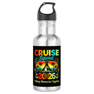 Botella De Agua Escuadrón de Crucero Vacaciones de Verano 2026
