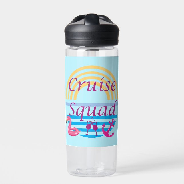 Botella De Agua Escuadrón de cruceros (Delante)