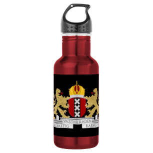 Botella De Agua Escudo de Amsterdam