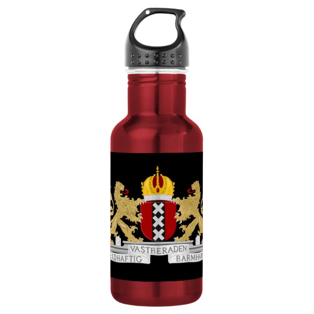 Botella De Agua Escudo de Amsterdam (Anverso)