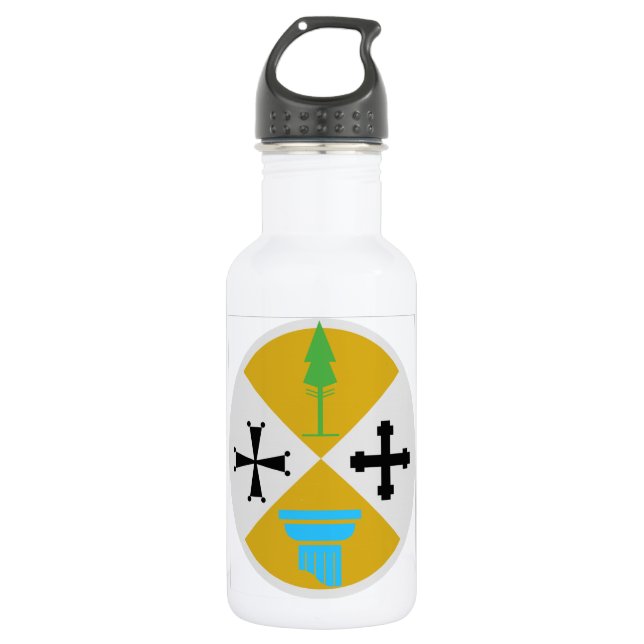Botella De Agua Escudo de armas de Calabria (Italia) (Anverso)
