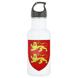 Botella De Agua Escudo de armas de Normandía (Francia)