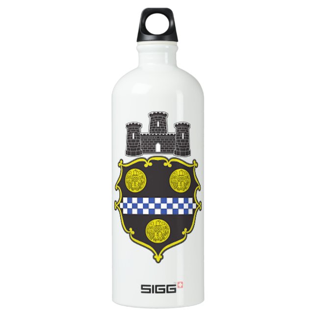 Botella De Agua Escudo de armas de Pittsburgh (Anverso)
