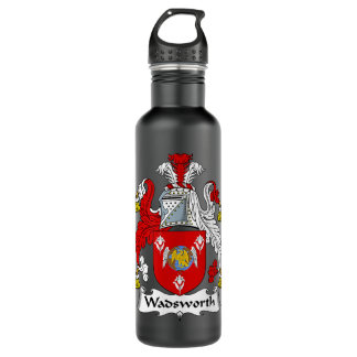 Botella De Agua Escudo de armas de Wadsworth
