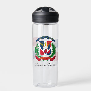 Botella De Agua Escudo de armas dominicano, Bandera, República Dom