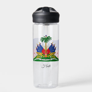Botella De Agua Escudo de armas haitiano, bandera, Haití