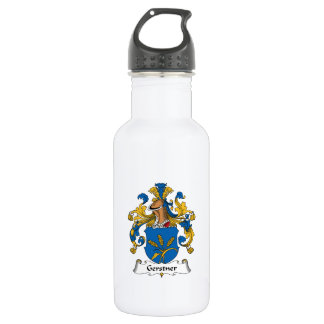 Botella De Agua Escudo de la familia de Gerstner