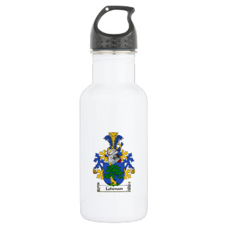 Botella De Agua Escudo de la familia de Lohman