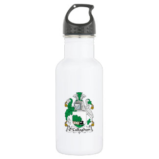 Botella De Agua Escudo de la familia de O'Callaghan