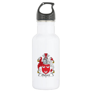 Botella De Agua Escudo de la familia de Oliphant