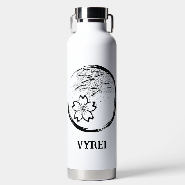 Botella De Agua Escudo de primavera (Delantero)