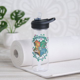 Botella De Agua ESCUDO floral HOGWARTS™