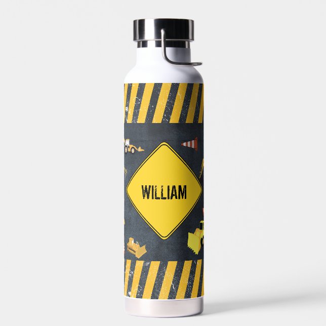 Botella De Agua Escuela de maquinaria pesada para camiones de cons (Izquierdo)