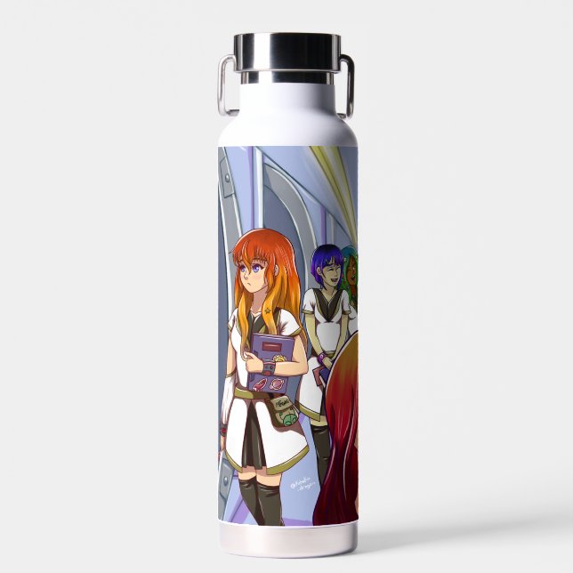 Botella De Agua Espaciado hacia fuera (Delantero)