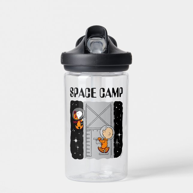 Botella De Agua ESPACIO | Snoopy y Charlie Brown (Delante)