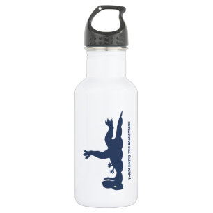 Botella De Agua Espalda de T-Rex