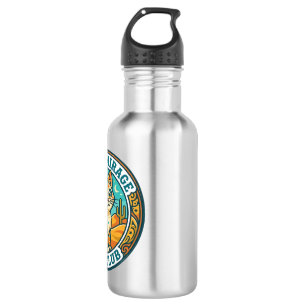 Botella De Agua Espejismo del desierto Gato Idea de regalo para ma