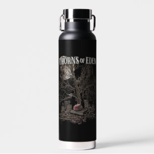 Botella De Agua Espinas del Edén - Diseño de Streetwear Gótico