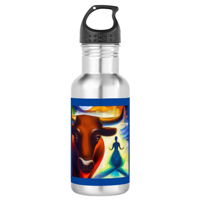 Botella De Agua Espíritu Animal Ox 4 (Anverso)