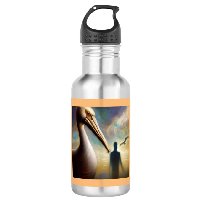 Botella De Agua Espíritu Animal Pelican 1 (Anverso)