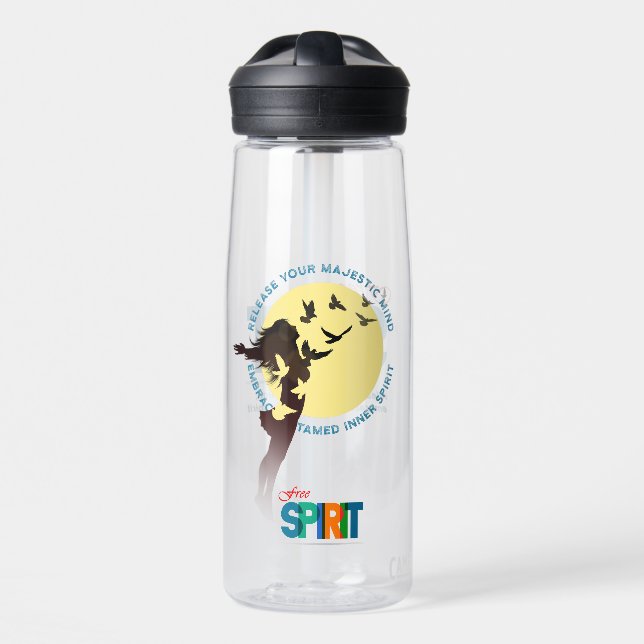 Botella De Agua Espíritu Libre | 25oz (Delante)