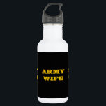 Botella De Agua Esposa del ejército<br><div class="desc">Esposa del ejército</div>